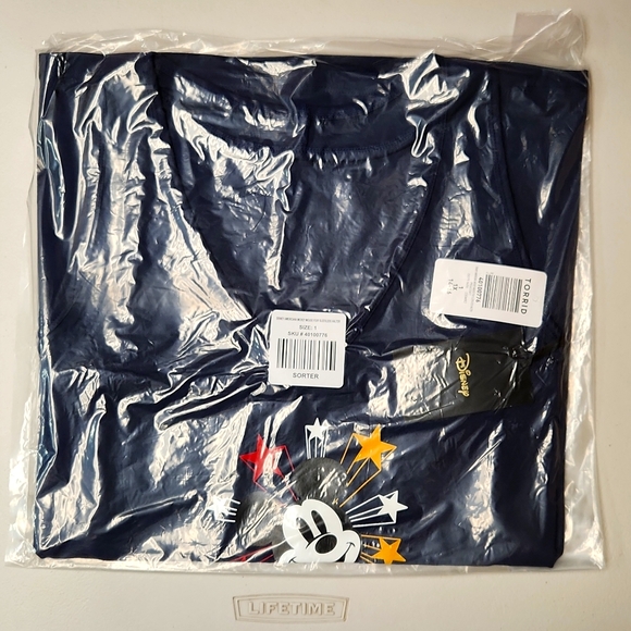 ❤️NWT VINTAGE TORRIID TEE - MICKEY MOUSE FOXY HALTER DISNEY AMERICANA  PLUS SIZE - Picture 5 of 16